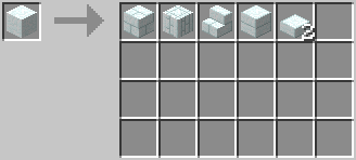 Snow Bricks Recipe