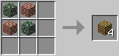 Mossy Fired Bricks Recipe