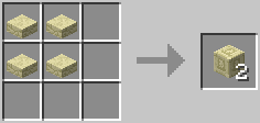 Chiseled Sandstone Bricks Recipe