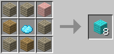 Light Blue Planks Recipe