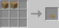Oak Pressure Plate Recipe